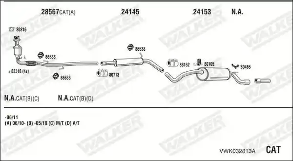 WALKER VWK032813A