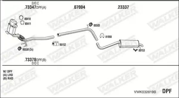 WALKER VWK032819B