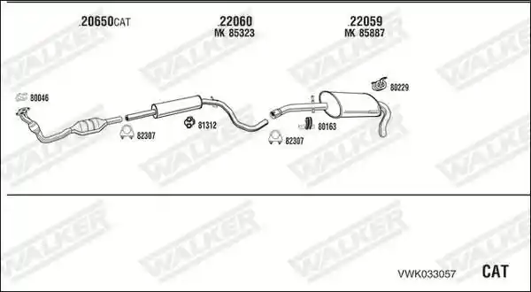WALKER VWK033057