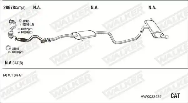 WALKER VWK033434