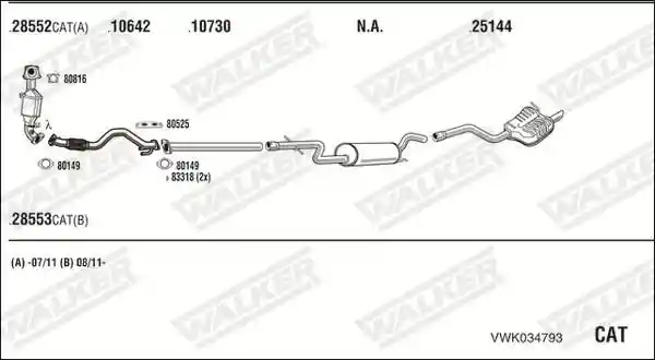 WALKER VWK034793