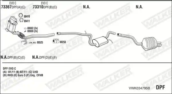WALKER VWK034795B