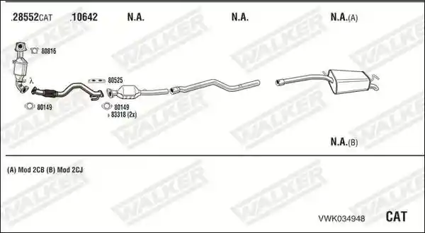 WALKER VWK034948
