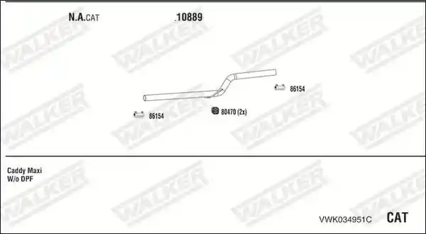 WALKER VWK034951C