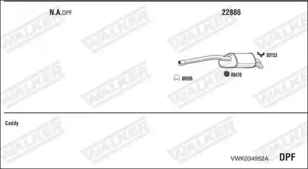 WALKER VWK034952A