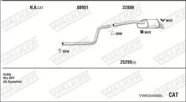WALKER VWK034958A
