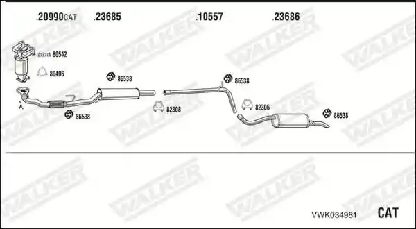 WALKER VWK034981