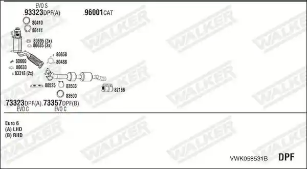 WALKER VWK058531B