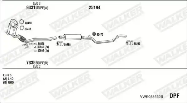 WALKER VWK058532B