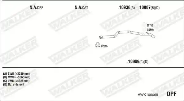 WALKER VWK100069