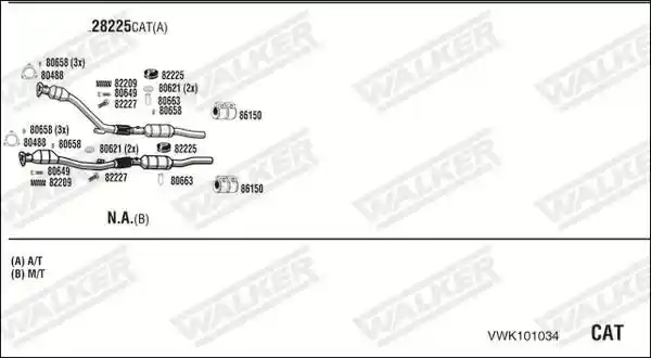 WALKER VWK101034