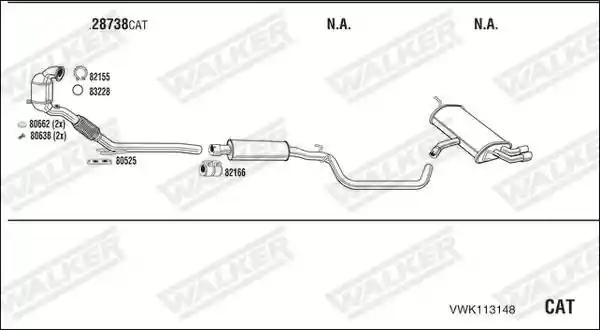 WALKER VWK113148