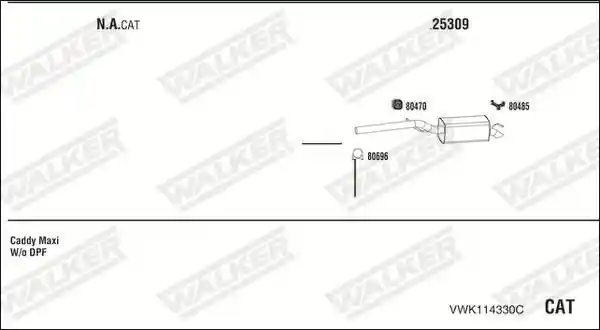 WALKER VWK114330C