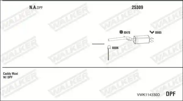 WALKER VWK114330D