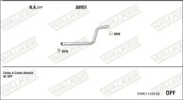 WALKER VWK114341B