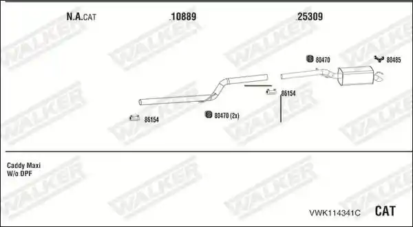 WALKER VWK114341C