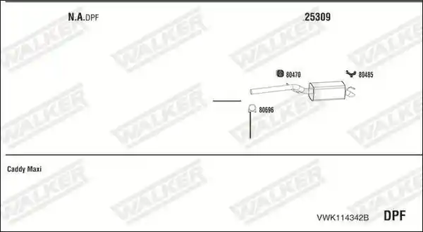 WALKER VWK114342B