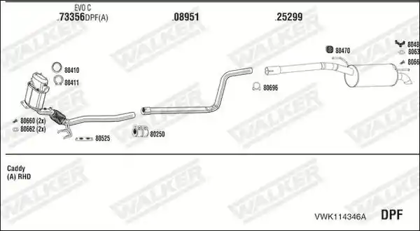 WALKER VWK114346A