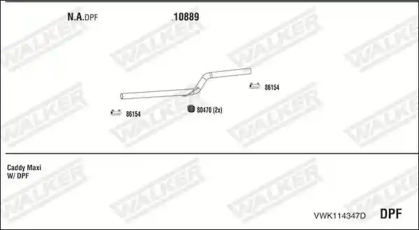 WALKER VWK114347D