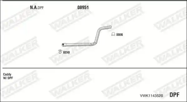 WALKER VWK114352B