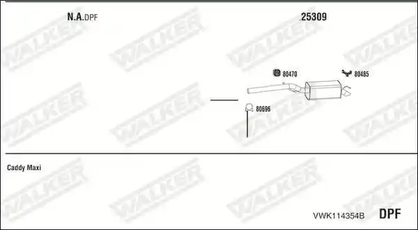 WALKER VWK114354B