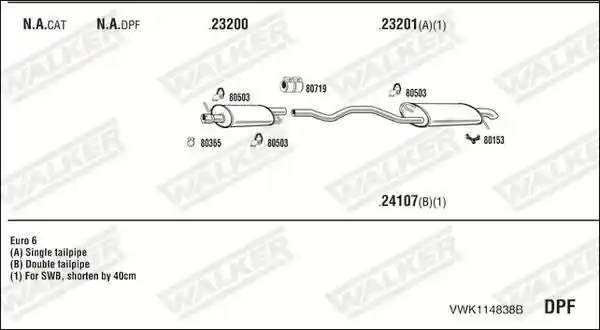 WALKER VWK114838B