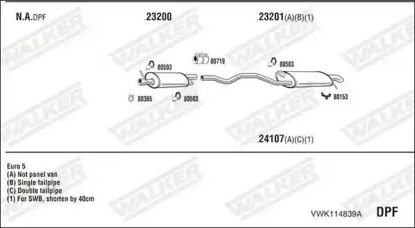 WALKER VWK114839A