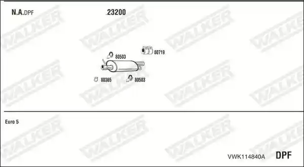 WALKER VWK114840A