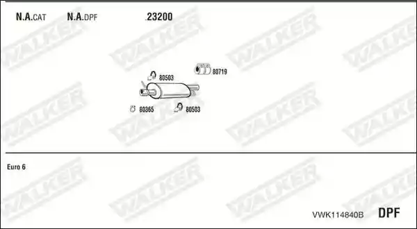 WALKER VWK114840B