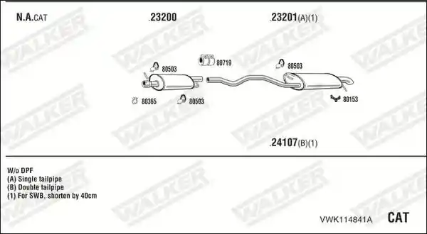WALKER VWK114841A