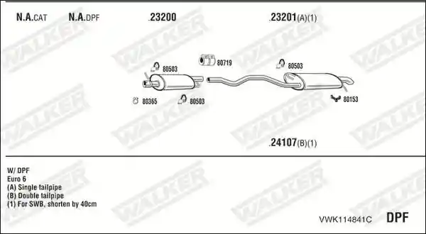 WALKER VWK114841C