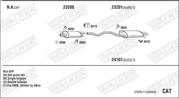 WALKER VWK114844A