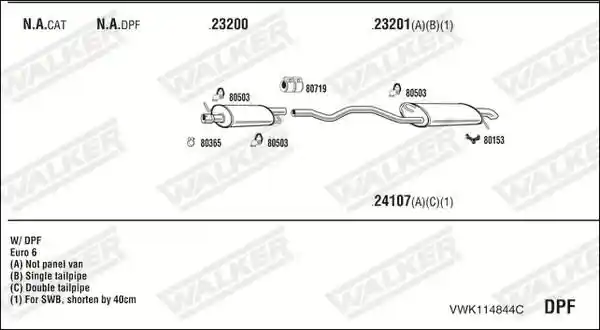 WALKER VWK114844C