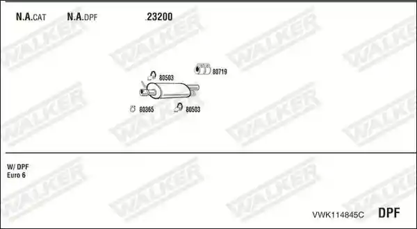 WALKER VWK114845C