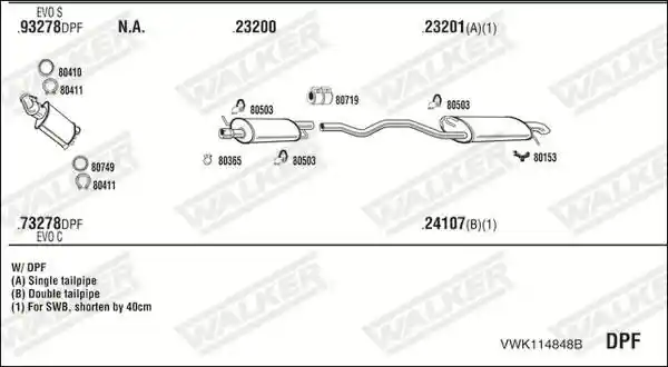WALKER VWK114848B