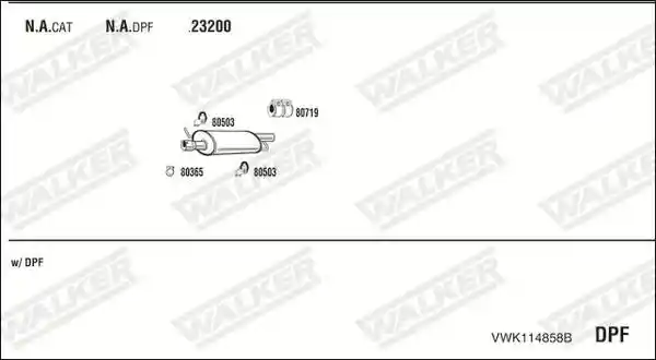 WALKER VWK114858B