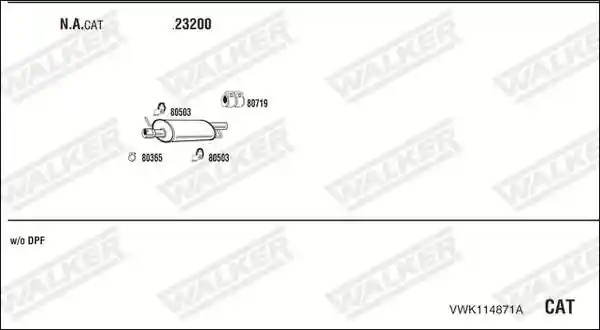WALKER VWK114871A