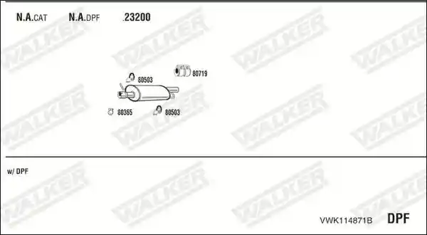 WALKER VWK114871B