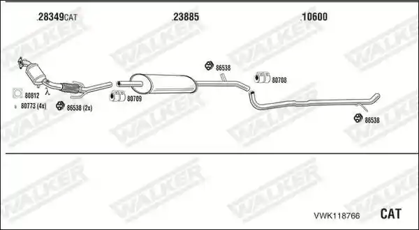 WALKER VWK118766