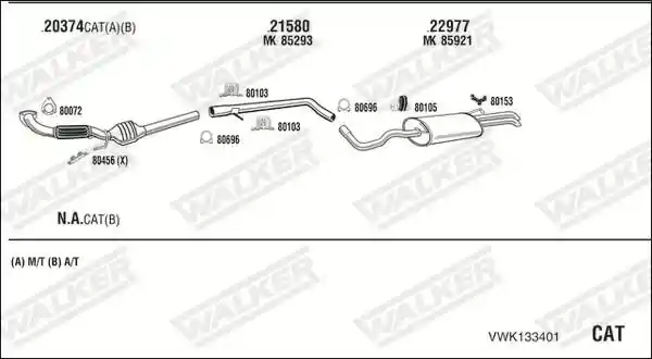 WALKER VWK133401