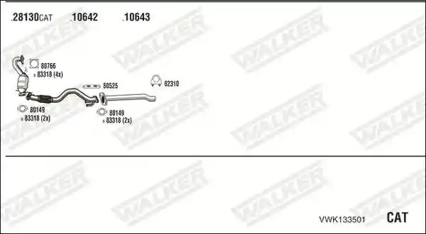 WALKER VWK133501