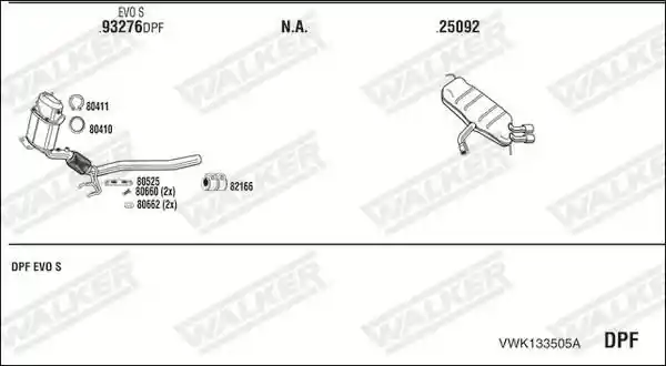 WALKER VWK133505A