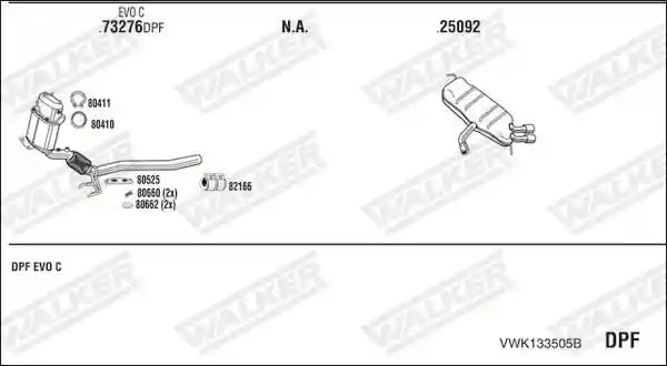 WALKER VWK133505B