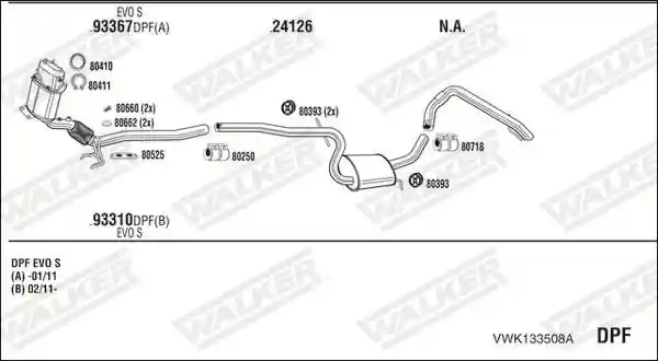 WALKER VWK133508A