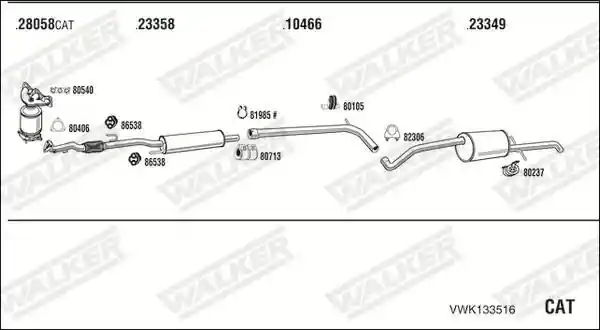 WALKER VWK133516