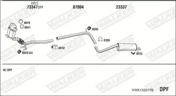 WALKER VWK133517B