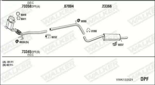 WALKER VWK133521