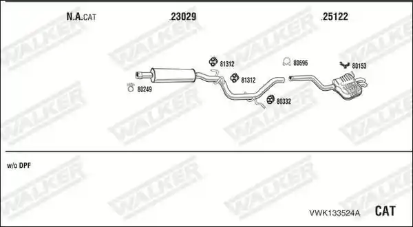 WALKER VWK133524A