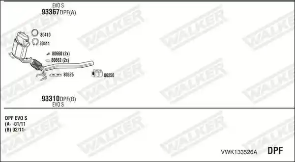 WALKER VWK133526A