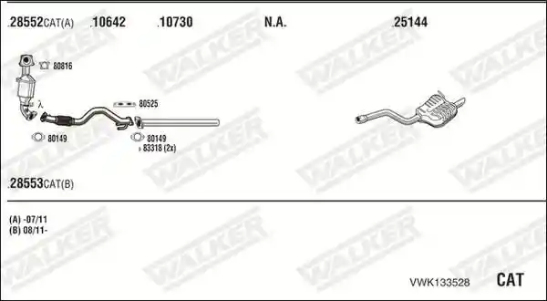 WALKER VWK133528